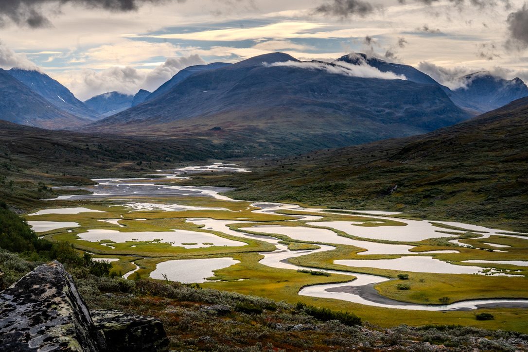 Sarek National Park — Rapadalen valley panorama, Śnieguła Expeditions
